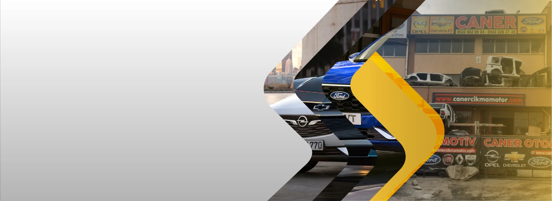 
	Opel, Chevrolet ve Ford  Çıkma Yedek Parça 'da Güvenin Adı

